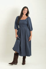 Franklin Shop SEP Hartselle Dress - Navy Floral
