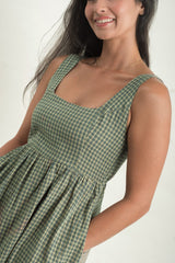 Ravenna Dress - Cool Plaid