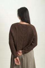 Thea Sweater - Brown