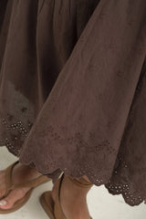Santa Monica Skirt - Chocolate
