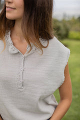 Lola Blouse - Soft Grey