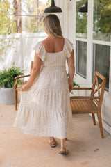Corrine Dress - Cream Floral