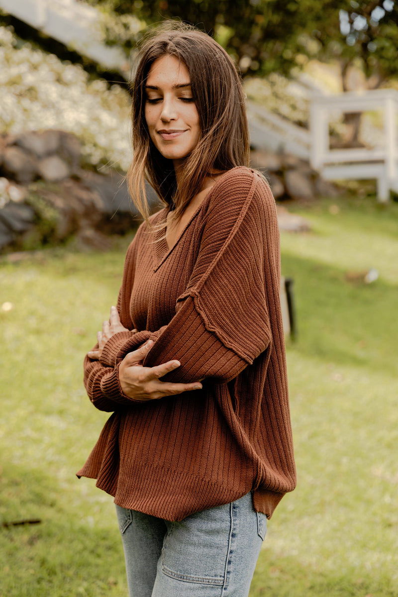 Gainesville Sweater - Cinnamon
