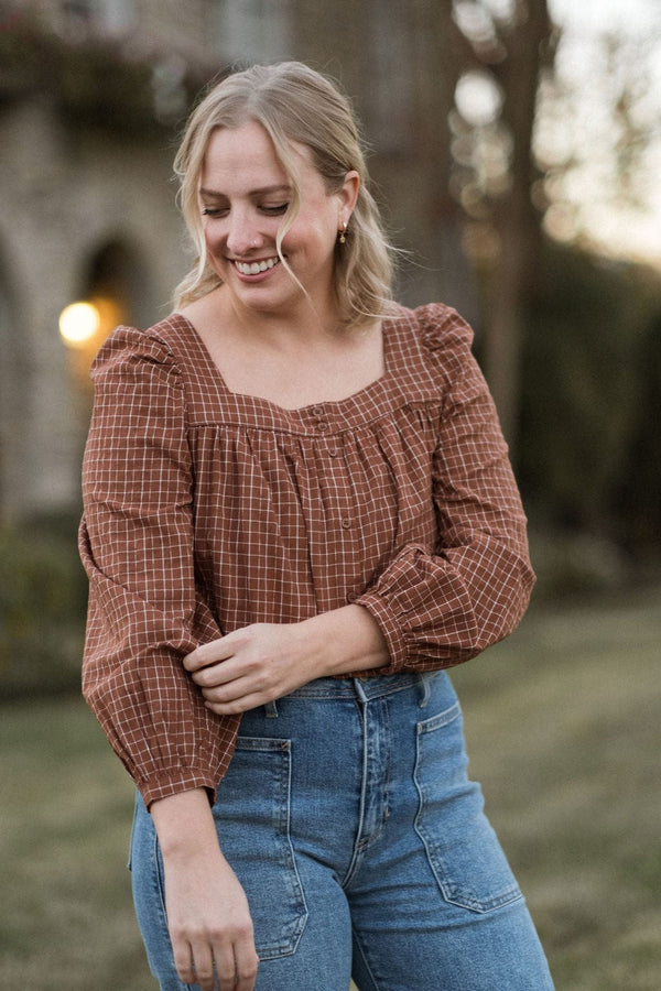 Chesapeake Blouse - Rust