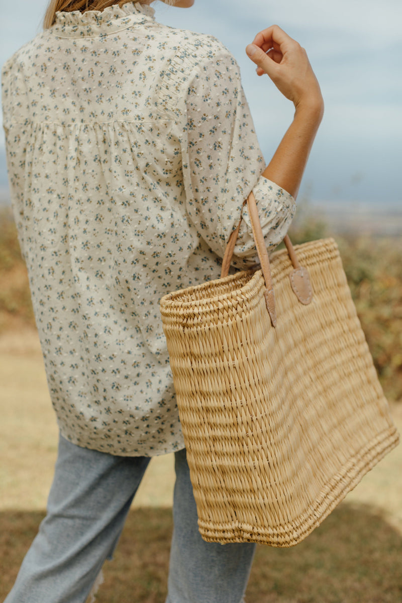 Tall Market Tote