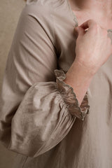 Evanston Blouse - Greige