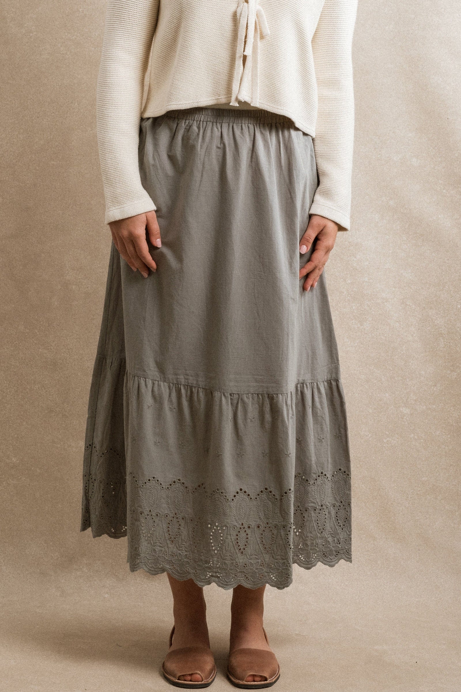 Delphi Skirt - Dusty Blue – Neuflora