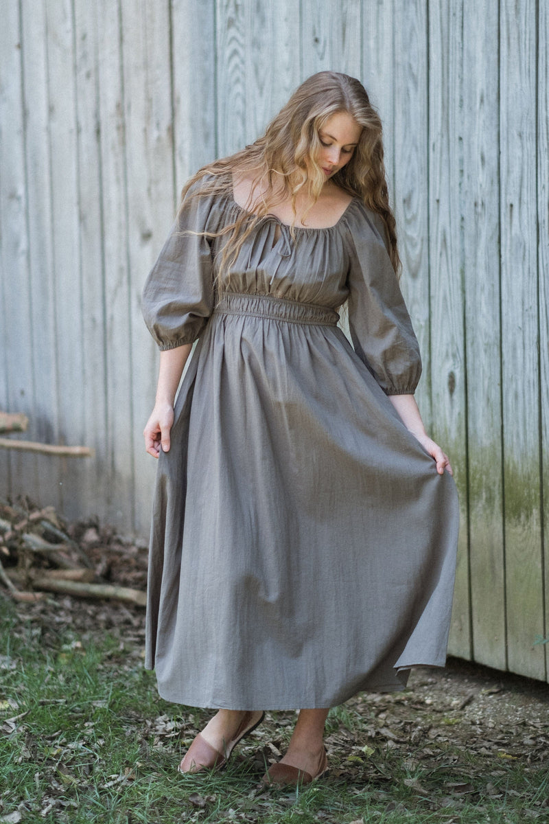Fulton Dress - Dusty Sage
