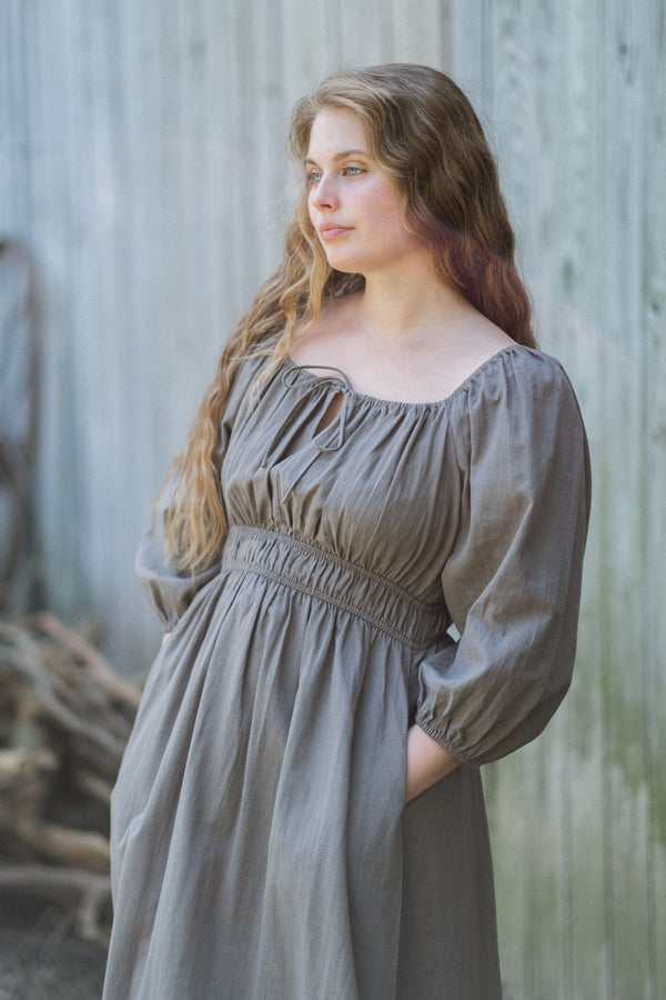 Fulton Dress - Dusty Sage