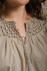 Francesca Blouse - Taupe