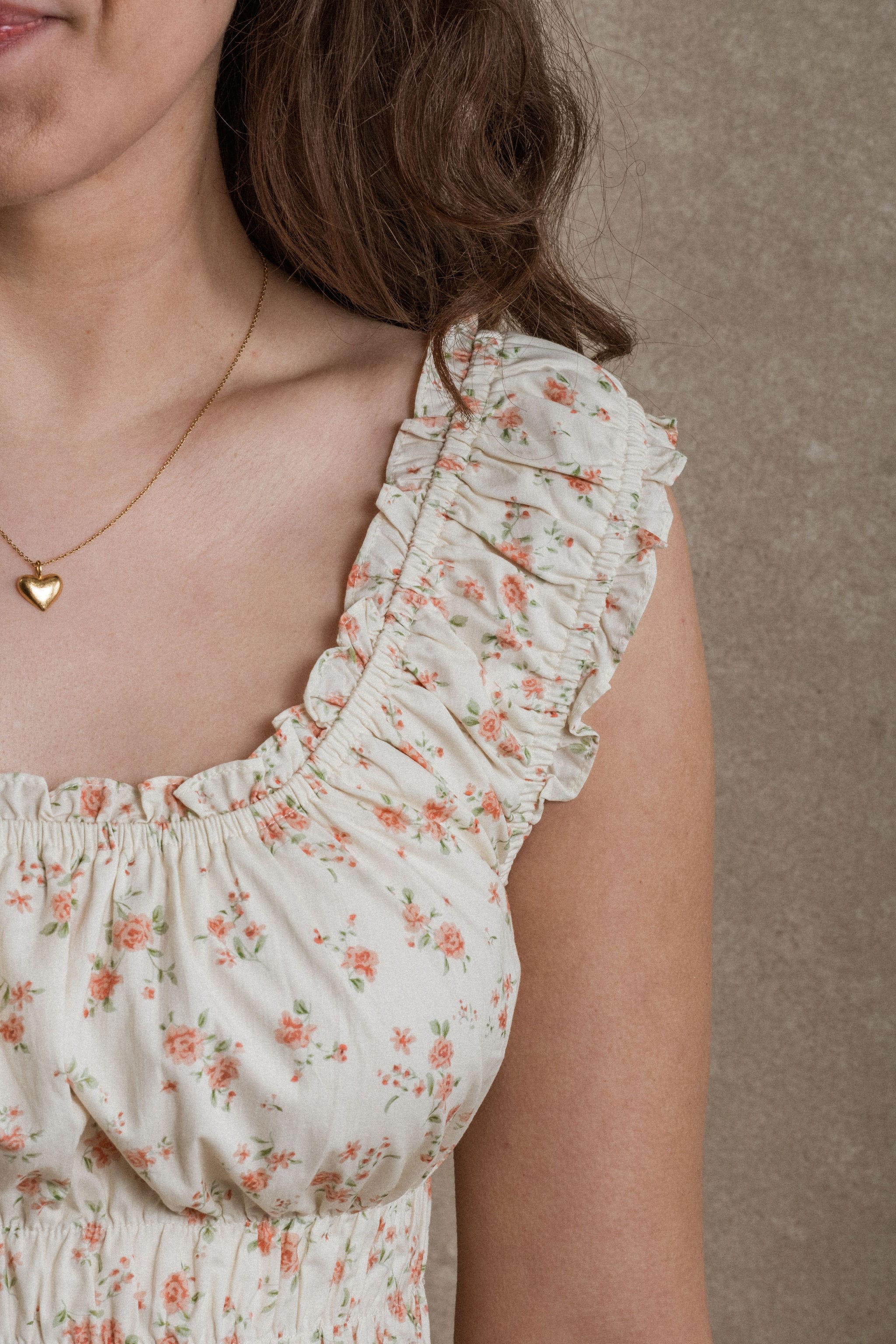 Seaview Dress - Cream Floral – Neuflora