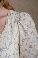 Cottonwood Dress - Blue Floral