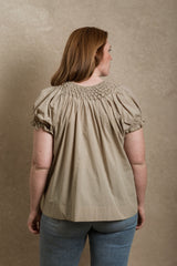 Francesca Blouse - Taupe