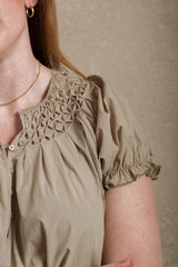 Francesca Blouse - Taupe