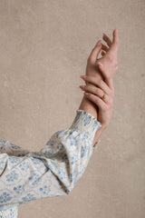 Milan Dress - Blue Floral