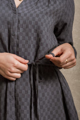 Juneau Dress - Blue Gingham