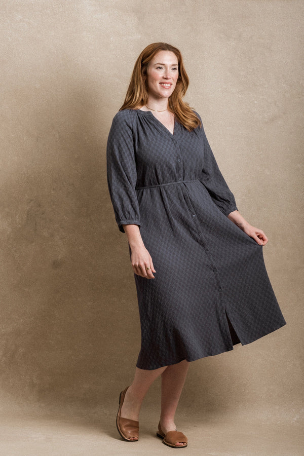 Juneau Dress - Blue Gingham