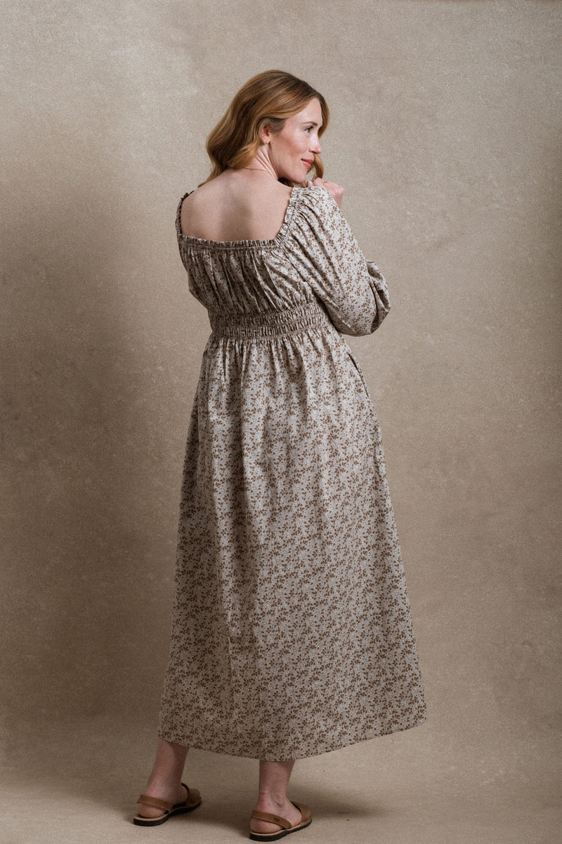 Durango Dress - Grey Floral