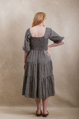 Vermont Dress - Navy Gingham