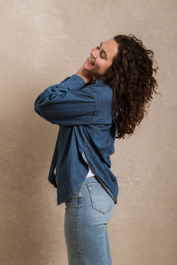 Gunnison Button Down - Dark Wash
