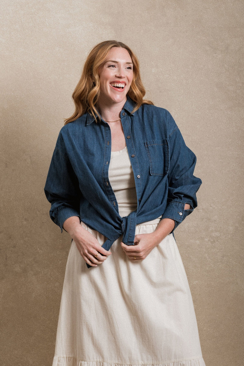 Gunnison Button Down - Dark Wash