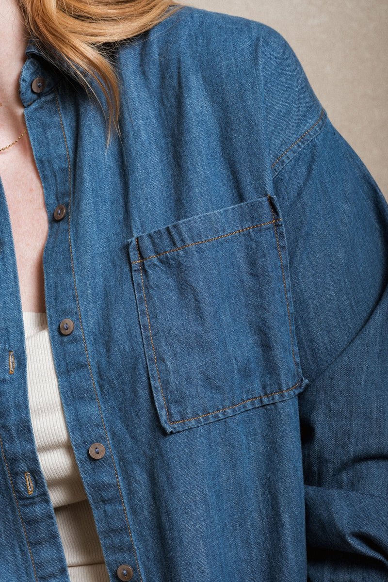 Gunnison Button Down - Dark Wash
