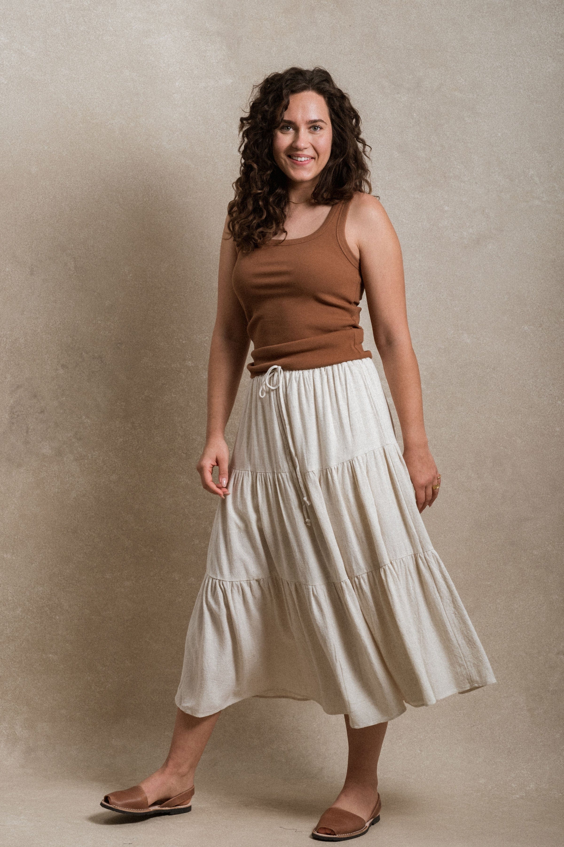 Charleston Skirt - Cream – Neuflora