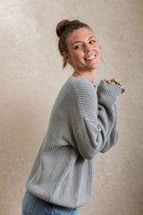 Romi Sweater - Dusty Blue