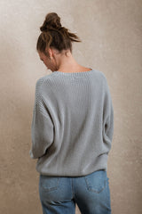 Romi Sweater - Dusty Blue