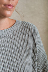 Romi Sweater - Dusty Blue