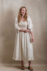Harlinsdale Dress - Cream Floral