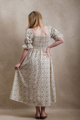 Havana Dress - Navy Floral