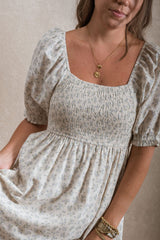 Camden Dress - Blue Floral