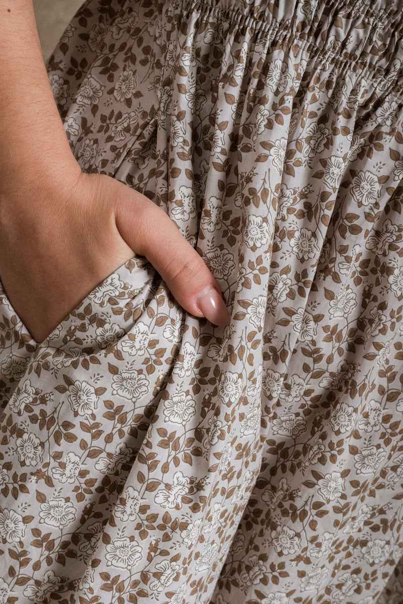 Durango Dress - Grey Floral