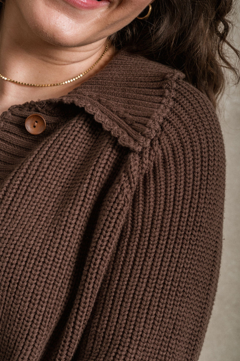 Westlock Cardigan - Chocolate