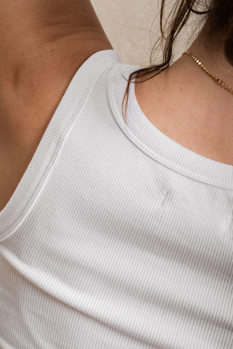 Truckee Tank - White