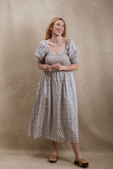 Thira Dress - Blue Floral