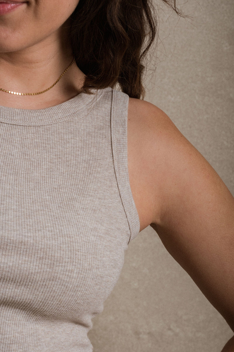 Montrose Tank - Taupe