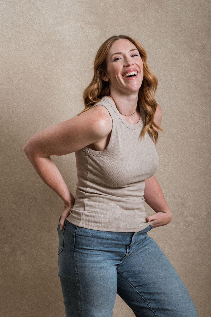 Montrose Tank - Taupe