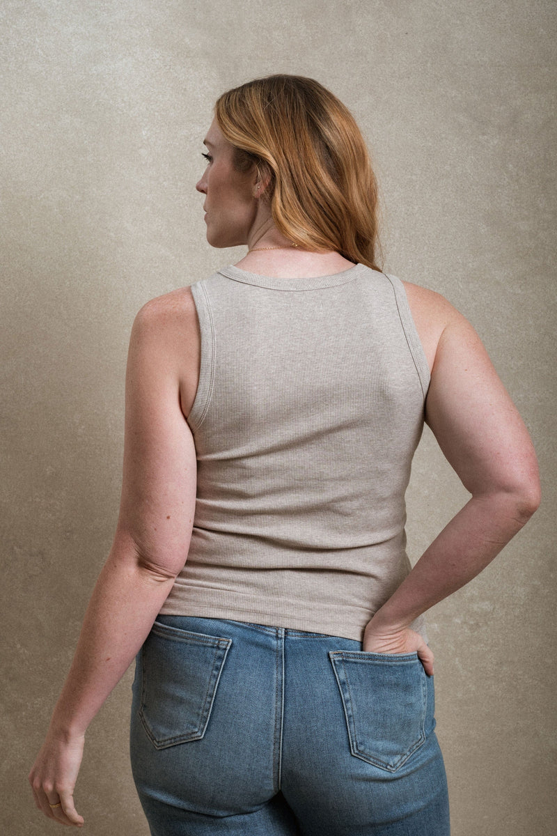 Montrose Tank - Taupe
