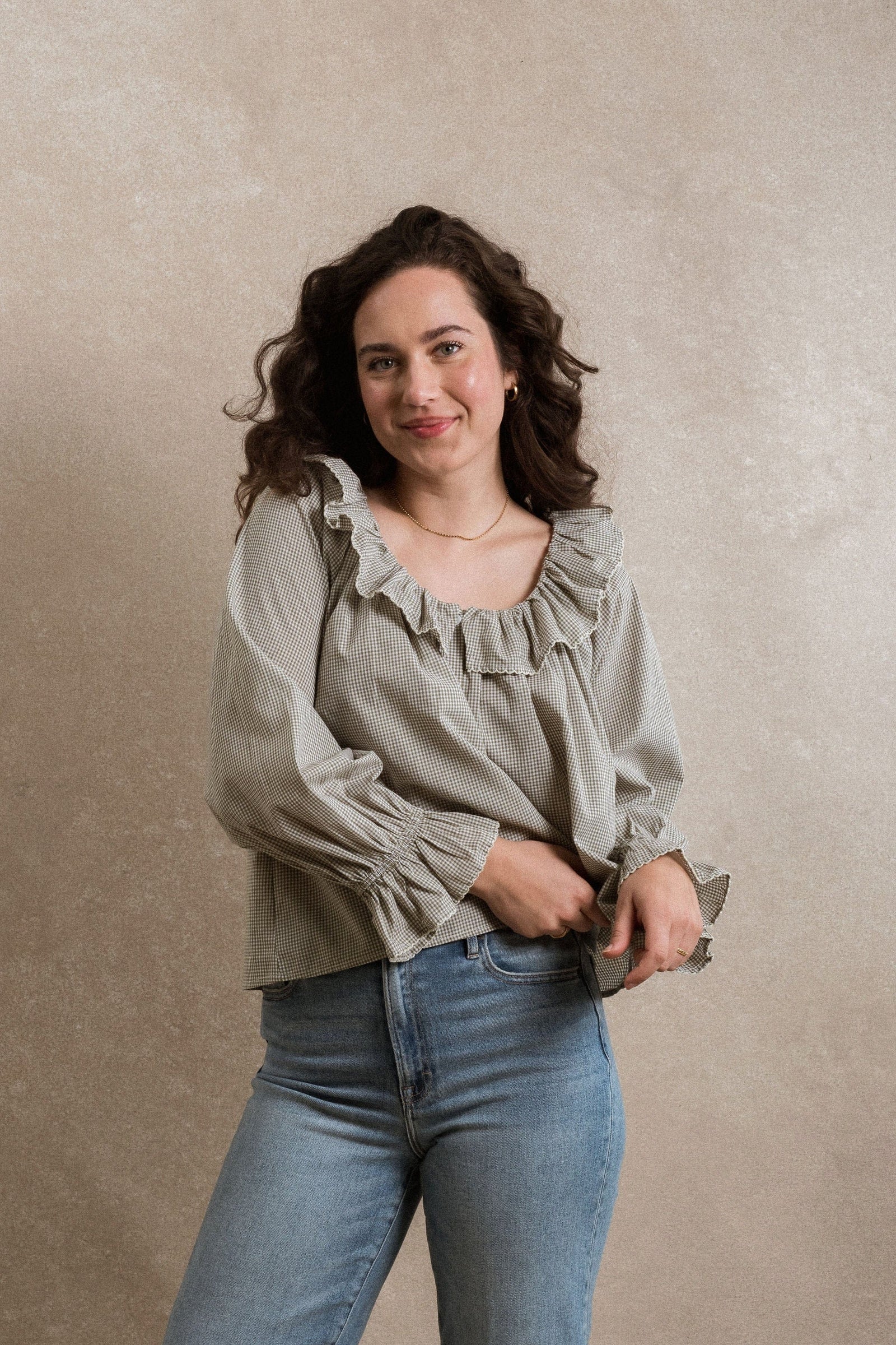 Winnipeg Blouse - Dusty Sage – Neuflora