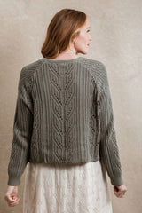 Thea Sweater - Dusty Eucalyptus