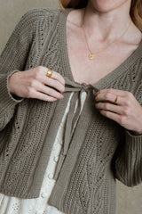 Thea Sweater - Dusty Eucalyptus