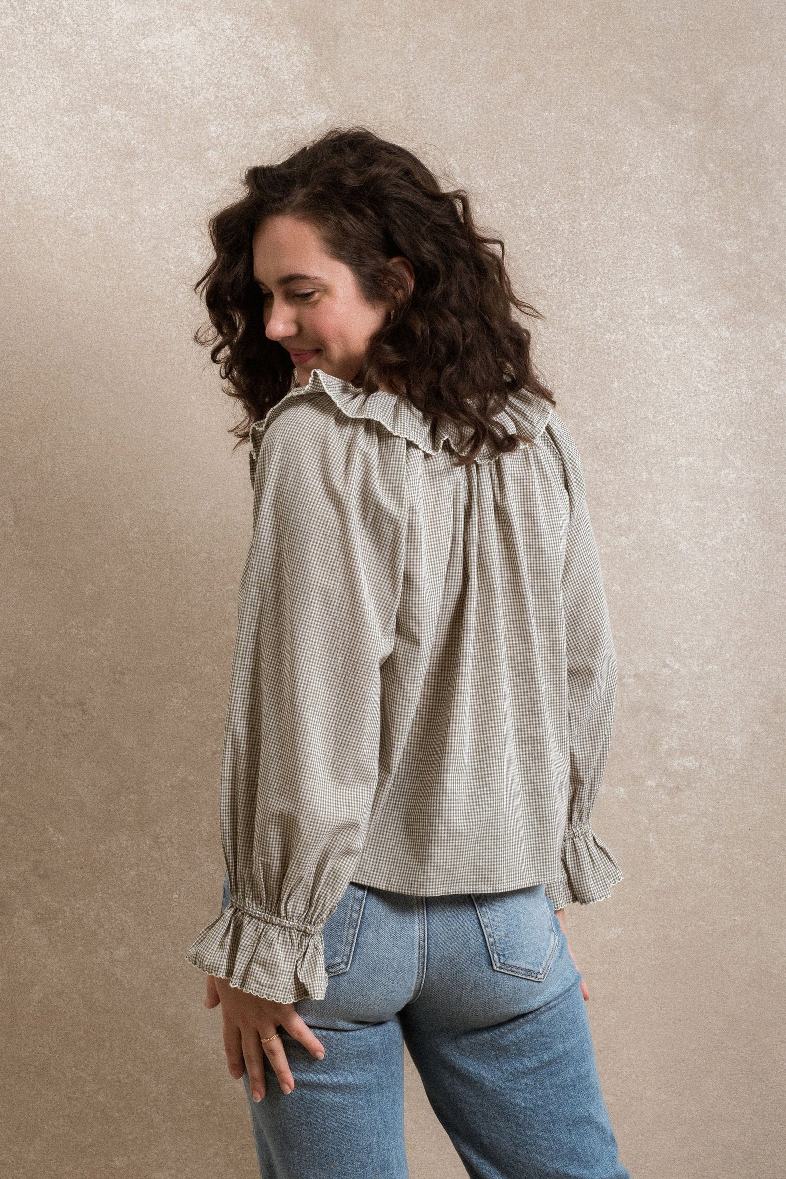 Winnipeg Blouse - Dusty Sage – Neuflora