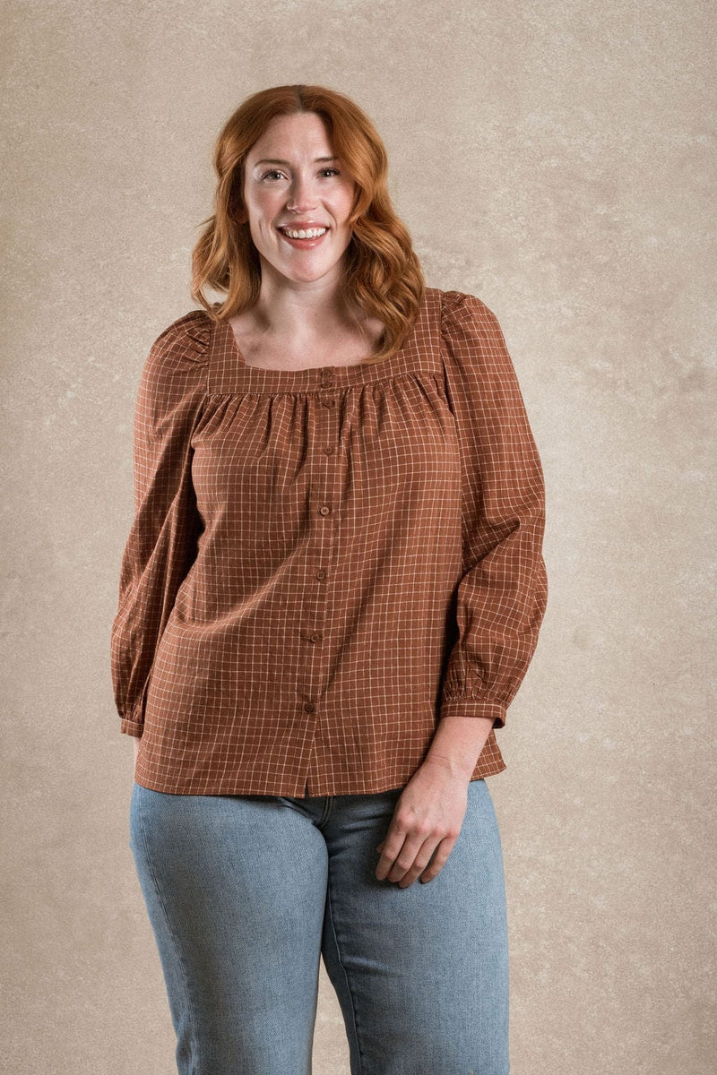 Chesapeake Blouse - Rust
