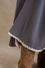 Loveland Dress - Dusty Blue
