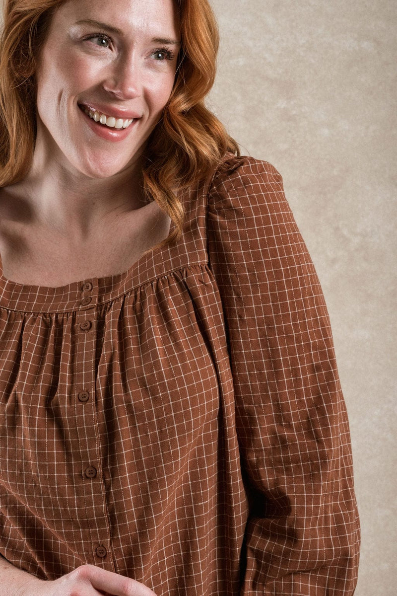 Chesapeake Blouse - Rust