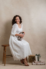 Etta Dress - White