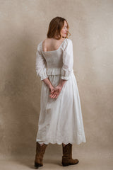 Etta Dress - White