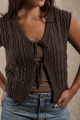 Ivy Vest - Charcoal